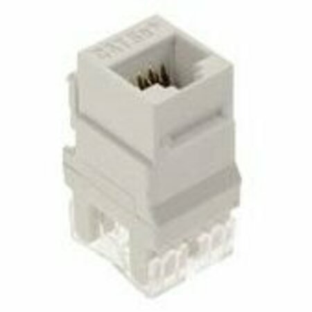 ON-Q CAT 5E RJ45 T568A/B KEYSTONE CONNECTOR, WHITE WP3450-WH